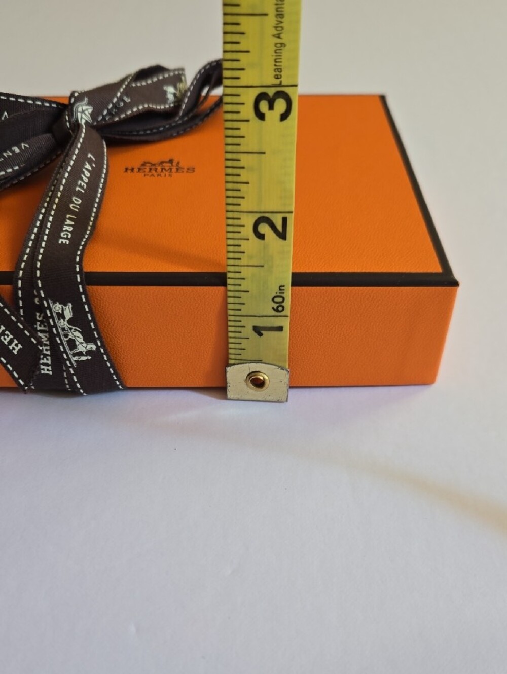 Hermès Orange Box Dust Bag & 2023 Ribbon Authentic Packaging Set - Picture 7 of 7